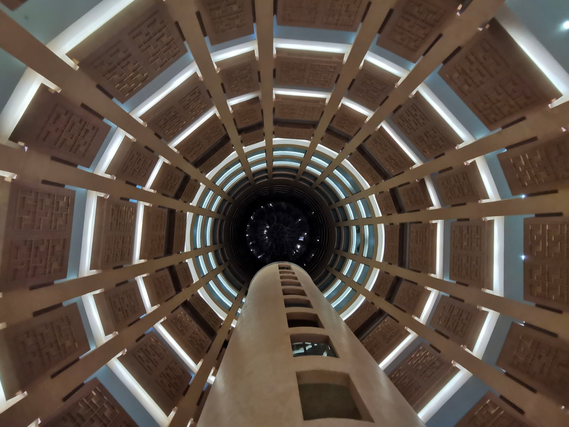 昆工图书馆穹顶